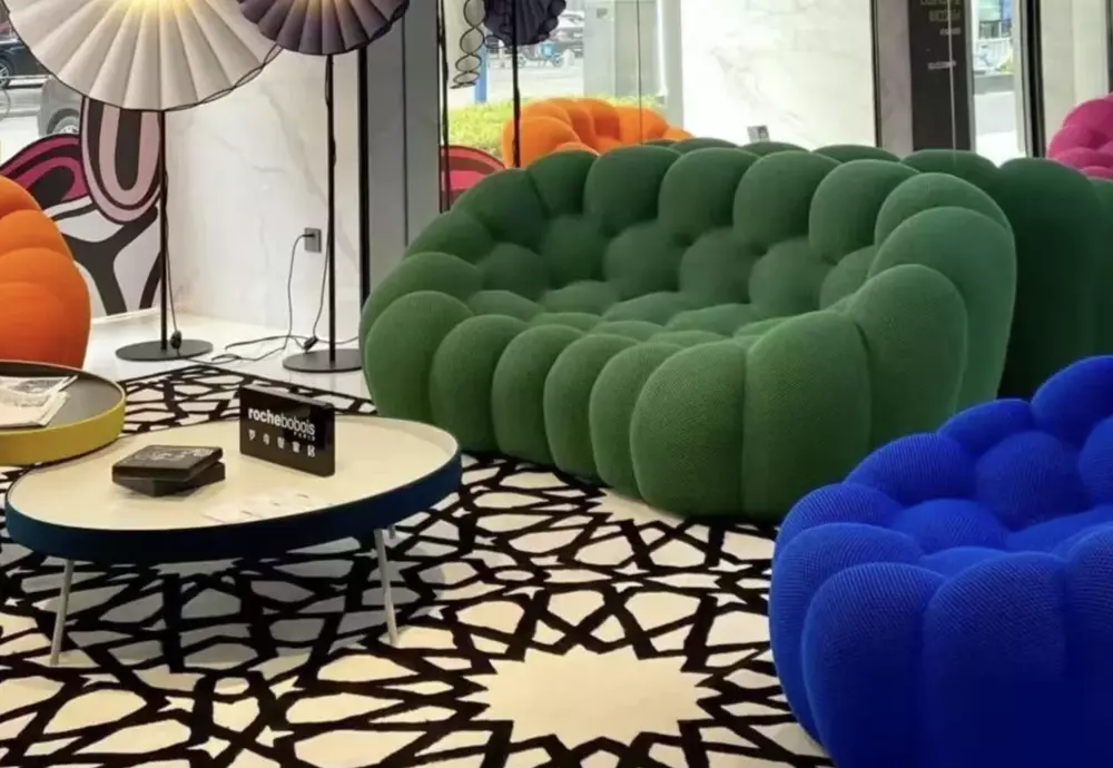 cloud couch green